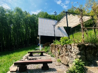 Ohnisko a pergola